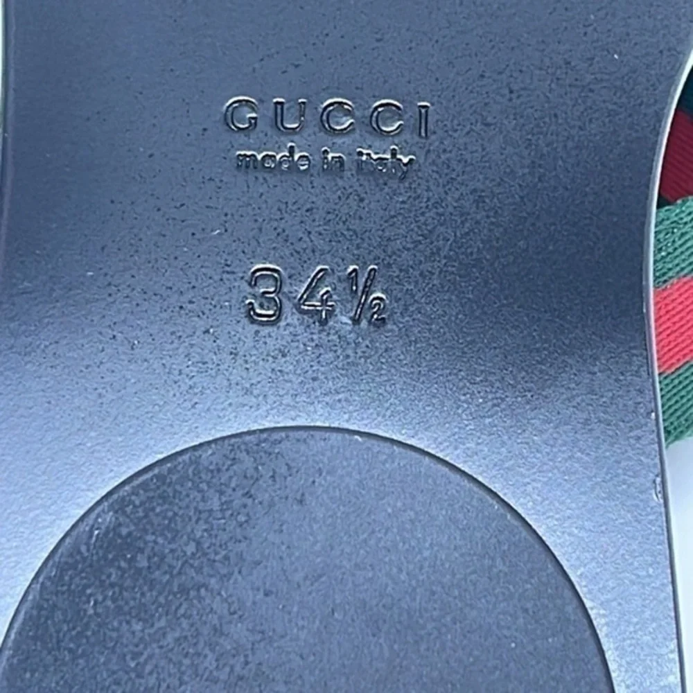 Gucci‎ NEW leather sandals authentic 100%​ - Picture 10 of 14